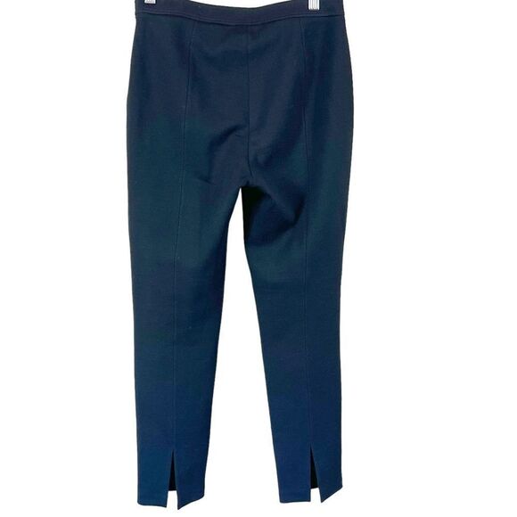 St John Caviar Alexa Milano Black Knit Vented Ankle Pant - Picture 15 of 16